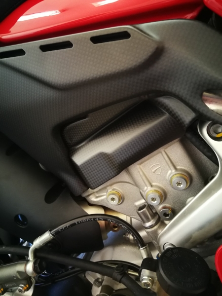 Carbon Cylinder Covers left and right side Panigale V4 / V4S / Speciale / R